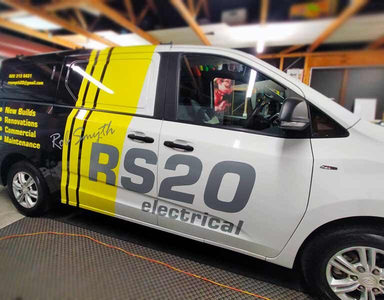 van signage company branding