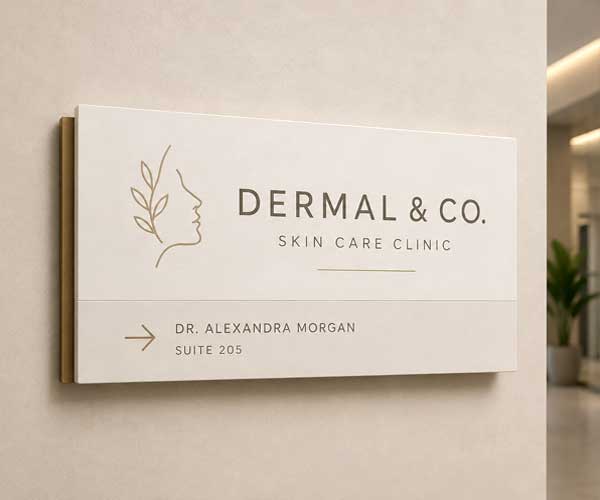 healthcare sign